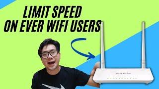 How to Limit Speed on WiFi users 2023