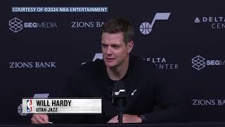 Will Hardy REACTS to Utah Jazz HUMILIATING DEFEAT to Golden State Warriors