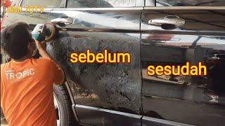 CARA POLES MOBIL AGAR MENGKILAP SEPERTI KACA HOW TO POLISH A CAR LIKE GLASS