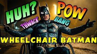 WHEELCHAIR BATMAN... BEGINS (I voice over ARKHAM ASYLUM Part 1)