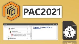 Kopfzelle ohne zugewiesene Unterzellen (PAC2021 / PAC3 Fehler)