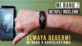 Xiaomi Mi Band 7 İncelemesi / Mi Band 7 Kullanıcı Rehberi / Mi Band 5 vs 6 vs 7 Karşılaştırması.