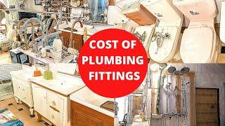 COST OF PLUMBING FITTINGS FOR A HOUSE IN NIGERIA | BUILDING MATERIALS MARKET || BUILDING IN NIGERIA