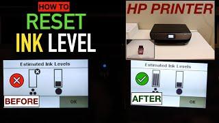 HP Ink Level Reset - How to Reset ink level ?