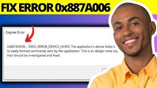 How To Fix Error 0x887A0006 Unreal Engine is Exiting Due to D3D Device Being Hung UE4 Fatal Error