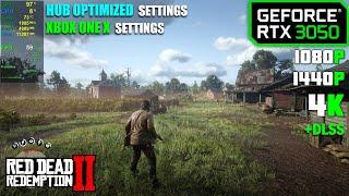 RTX 3050 | Red Dead Redemption 2 - HUB & Xbox One X settings
