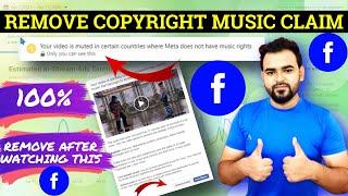 Your video is Muted in Certain Countries Where Meta Does not have Music Rights | copyright problem