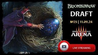 Bloomburrow. Draft №25 | 11.09.24. Mtg Arena.