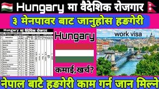 Hungary Work Permit 2024 || Hungary Working Visa For Nepali || about Hungary working visa