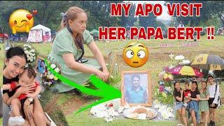 MY APO VISIT HER PAPA BERT  | AnnaJoe VLOGS