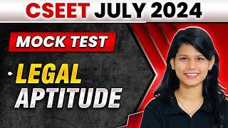 Legal Aptitude | Mock test | CSEET July 2024