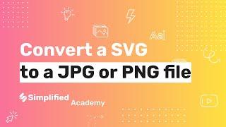 Convert SVG to PNG or JPG