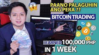 Kumita ako ng 100,000 pesos in 1 week? Doing Bitcoin Trading | Easy Binance tutorials and Indicators