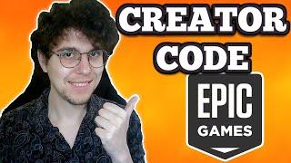 How To Get A Creator Code In Epic Games (Fortnite)