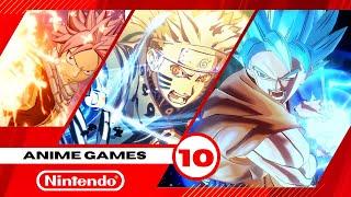 top 10 best anime video games on nintendo switch