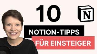 10 Notion-Tipps für Einsteiger: So arbeitest du produktiver [auf Deutsch]