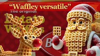 Waffley Versatile at Christmas (Birds Eye Potato Waffles)