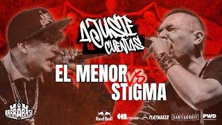 EL MENOR VS STIGMA | BARRABASE  AJUSTE DE CUENTAS (HOST PEPE FLAMA)