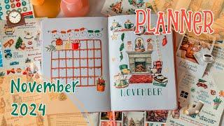 оформление ежедневника на ноябрь 2024 · bullet journal · plan with me