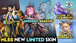 ORDER OF SHADOW SKIN | 8 NEXT COLLECTOR SKIN | LUO YI CHAMPION - Mobile Legends: Bang Bang