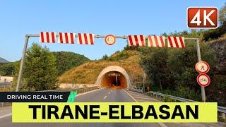 TIRANE - ELBASAN, SUMMER DRIVING TOUR FROM TIRANA TO ELBASAN CITY [4K]