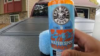 Chemical guys heavy water spot remover  does it work???