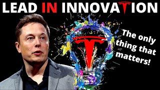 Tesla is one of the most innovative companies - That's why NO ONE can catch up !