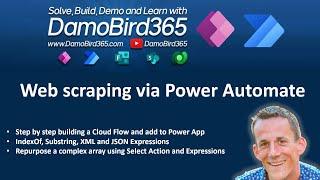 Effortlessly Scrape Data from Websites using Power Automate and Power Apps