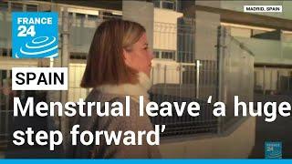 For sufferers of endometriosis, Spain menstrual leave law ‘a huge step forward’ • FRANCE 24