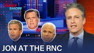 Jon Stewart Reacts to Bush, McCain & Romney Nominations | The Daily Show