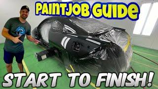 How to Paint a Car from START to FINISH!