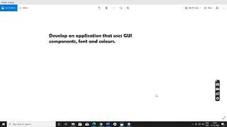 Android application that uses GUI components, font and colors - 01