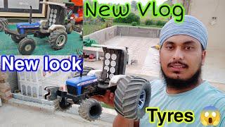 3D Printed tyres and new holland big Tyres new look