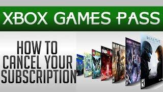 How To Cancel Xbox Games Pass