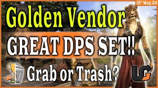  BEST PVE DPS SET?!? Healer SET?!?  ESO Golden Vendor Guide (Golden Vendor Review)
