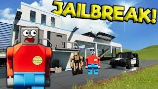 LEGO CITY JAILBREAK HEIST! - Brick Rigs Roleplay Gameplay - Lego Police Jailbreak