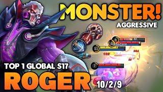 ROGER BEST BUILD 2021 | TOP 1 GLOBAL ROGER GAMEPLAY | MOBILE LEGENDS