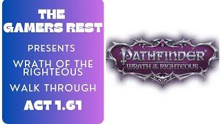 Act 1.61 Pathfinder WOTR Walkthrough 2 Way Battle #pathfinderwrathoftherighteous #gaming #walk