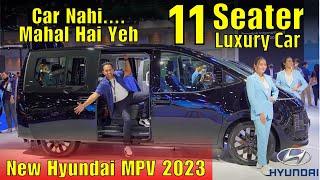 Hyundai ki 11 Seater Luxury Car | Dual Sunroof - ADAS - Premium Interior | Kia Carnival 2023 Rival