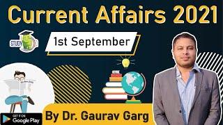 September Current Affairs 2021 in English by Dr Gaurav Garg - Demo Video