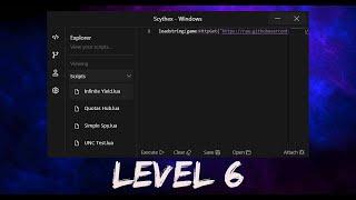 | Scythex Best Free Roblox Executor | Level 6 