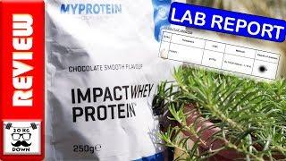 MYPROTEIN IMPACT WHEY REVIEW and LAB TEST REPORT by 20KgDown