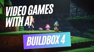 Make ai generated video games   Buildbox 4 first look