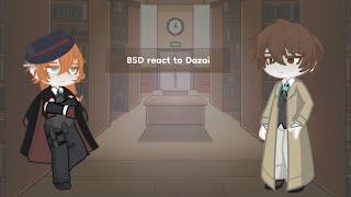 BSD reacts to Dazai part 1 (2x speed) #bsd ADA and Port Mafia React