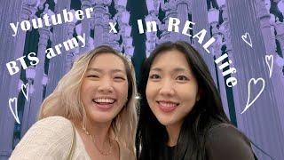 I met FAMOUS YOUTUBER ANNA LEE  | BTS Army, LACMA, In n out burger