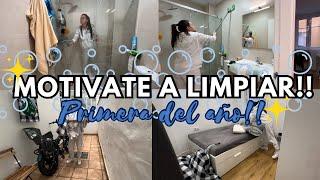 MOTÍVATE A LIMPIAR TU CASA  PRIMERA LIMPIEZA DEL AÑO 