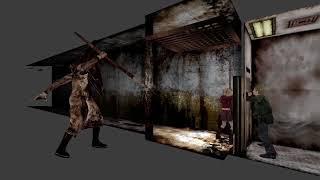 Silent Hill 2 PC — Hospital maze scene /w different camera angles