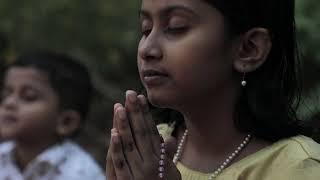 THE CHILDREN COLLECTION #11 - 4K Stock Footage | Little Girl Praying | Alaine Stocks