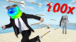 Can You Beat Minecraft At 100x Speed?