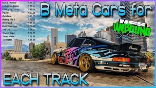 B Class Top BEST Meta Cars FOR EVERY TRACK! - Need for Speed Unbound